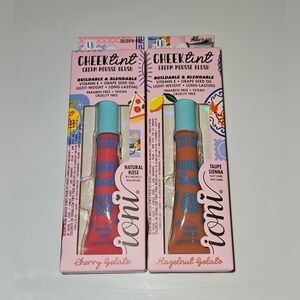 Ioni Cheek Tint Cream Mousse Blush - Natural Rose & Taupe Sienna 0.34fl Oz BNIB